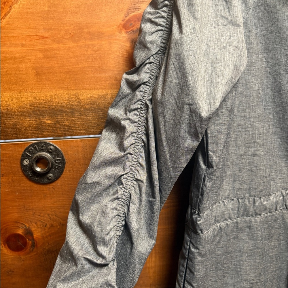 Fabletics Gray Lightweight Mesh-Lined Pullover - image 4